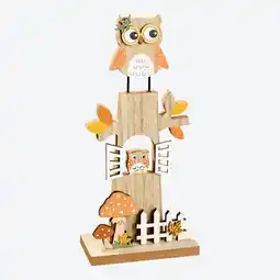 NKD Deko-Baumstamm mit Eule, ca. 10x5x21,5cm Angebot