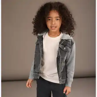 NKD Kinder-Jungen-Jeansjacke mit Kapuze Angebot