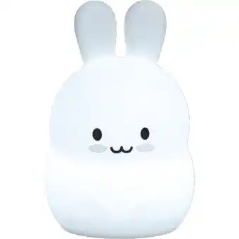 toom Baumarkt toom Akku-LED-Nachtlicht 'Hase' weiß 14,4 cm, mit Farbwechsler Angebot