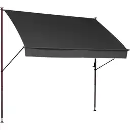 toom Baumarkt Angerer Freizeitmöbel Klemmmarkise 'Style' anthrazit 200 x 150 cm Angebot