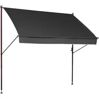 toom Baumarkt Angerer Freizeitmöbel Klemmmarkise 'Style' anthrazit 200 x 150 cm Angebot