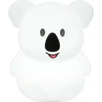 toom Baumarkt toom Akku-LED-Nachtlicht 'Koala' weiß 12,5 cm, mit Farbwechsler Angebot