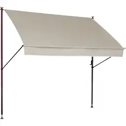 toom Baumarkt Angerer Freizeitmöbel Klemmmarkise 'Style' beige 350 x 150 cm Angebot