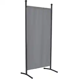 toom Baumarkt Angerer Freizeitmöbel Sichtschutz Stellwand 'Swingtex' hellgrau 82 x 178 cm Angebot