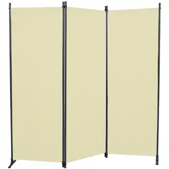 toom Baumarkt Angerer Freizeitmöbel Paravent 3-teilig Bezug Polyethylen beige 165 x 171 cm Angebot