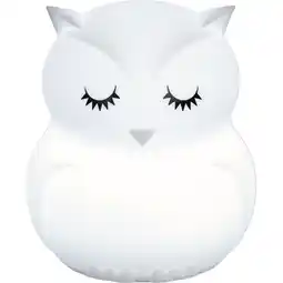 toom Baumarkt toom Akku-LED-Nachtlicht 'Eule' weiß 12 cm, mit Farbwechsler Angebot