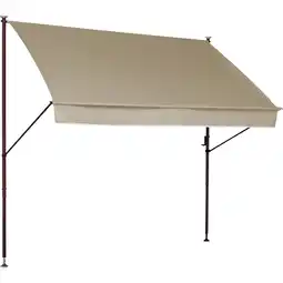 toom Baumarkt Angerer Freizeitmöbel Klemmmarkise 'Style' sandfarben 350 x 150 cm Angebot