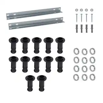 toom Baumarkt Breuer Duschwannenfüße mit Montageschiene für Serie Lite Line, 12 Stück Angebot