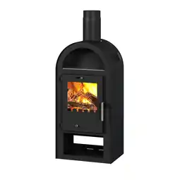 toom Baumarkt Accente International Kaminofen 'Magna 3.0' Stahl schwarz 7 kW Angebot