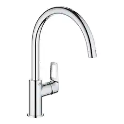 toom Baumarkt Grohe Einhand-Spültischbatterie 'Start Loop' chromfarben 5 x 33,2 x 22,3 cm Angebot