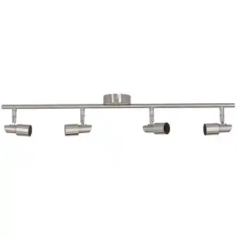 toom Baumarkt toom LED-Deckenleuchte 'Alexa' silbern 4-flammig 67,3 x 12 x 8 cm Angebot