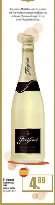 Zisch Freixenet Carta Nevada Sekt Angebot