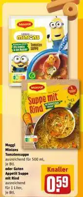 REWE Maggi Minions Tomatensuppe Angebot