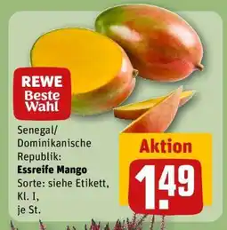REWE Essreife Mango Angebot