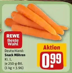 REWE Snack Möhren Angebot