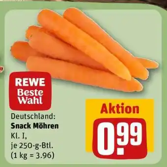 REWE Snack Möhren Angebot