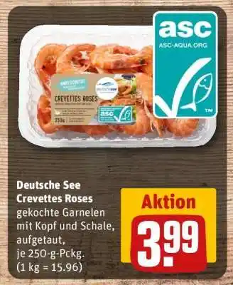 REWE Deutsche See Crevettes Roses Angebot