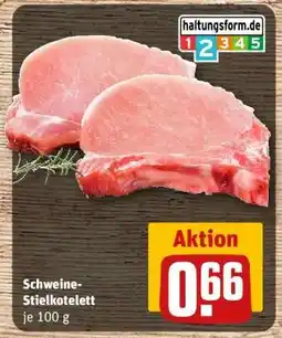 REWE Schweine-Stielkotelett Angebot