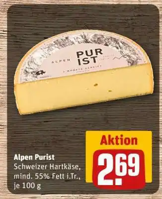 REWE Alpen Purist Angebot