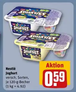 REWE Nestlé Joghurt Angebot