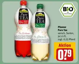REWE Pfanner Pure Tea Angebot