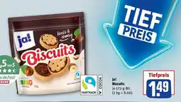 REWE ja! Biscuits Angebot