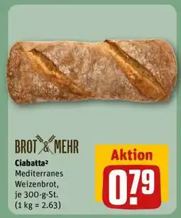 REWE Ciabatta² Angebot