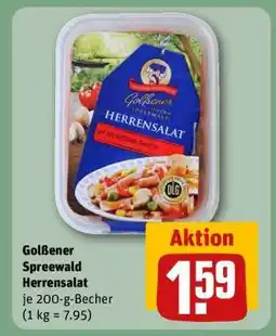 REWE Golßener Spreewald Herrensalat Angebot
