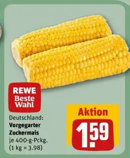 REWE Vorgegarter Zuckermais Angebot