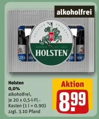 REWE Holsten 0,0% Angebot