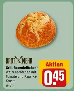 REWE Grill-Rosenbrötchen² Angebot