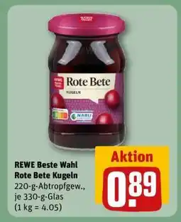REWE REWE Beste Wahl Rote Bete Kugeln Angebot