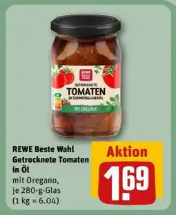 REWE REWE Beste Wahl Getrocknete Tomaten in Öl Angebot