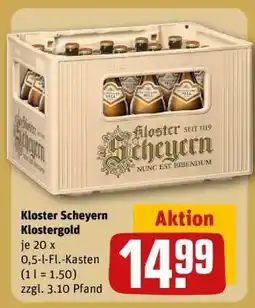 REWE Kloster Scheyern Klostergold Angebot