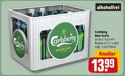 REWE Carlsberg Beer 0,0% Angebot