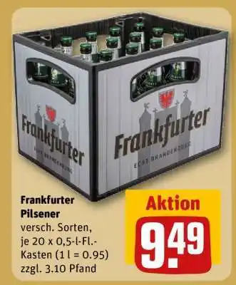 REWE Frankfurter Pilsener Angebot