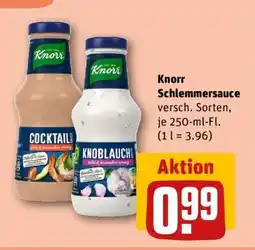 REWE Knorr Schlemmersauce Angebot