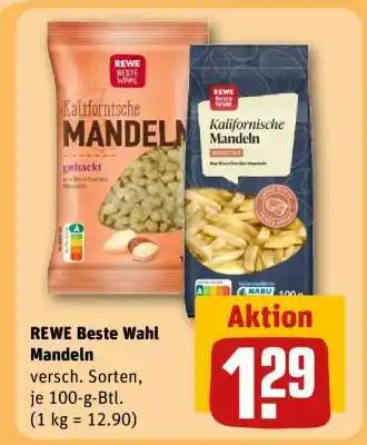 REWE REWE Beste Wahl Mandeln Angebot