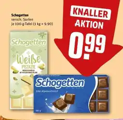 REWE Schogetten Angebot