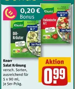 REWE Knorr Salat­ krönung Angebot