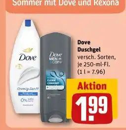 REWE Dove Duschgel Angebot