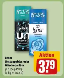 REWE Lenor Unstoppables oder Wäscheparfüm Angebot