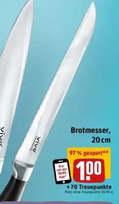 REWE Brotmesser, 20 cm Angebot