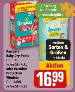 REWE PAMPERS Baby Dry Pants Angebot