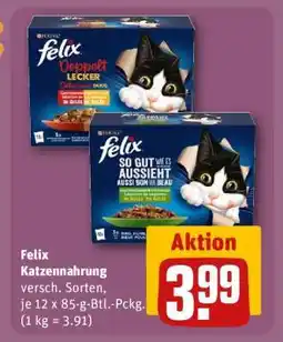 REWE felix Katzennahrung Angebot