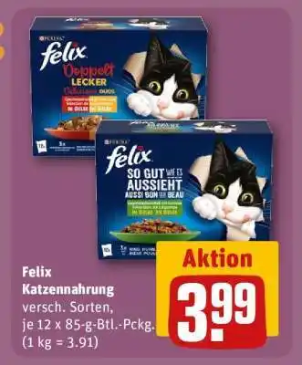 REWE felix Katzennahrung Angebot