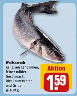 REWE Wolfsbarsch Angebot
