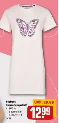 REWE BeeDees Damen Sleepshirt³ Angebot
