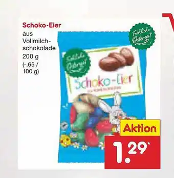 Netto Marken-Discount Schoko Eier Angebot