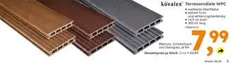 Globus Baumarkt kovalex Terrassendiele WPC Angebot